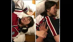 Quan hệ với dì ngâm chân và ép cô ta xuất tinh